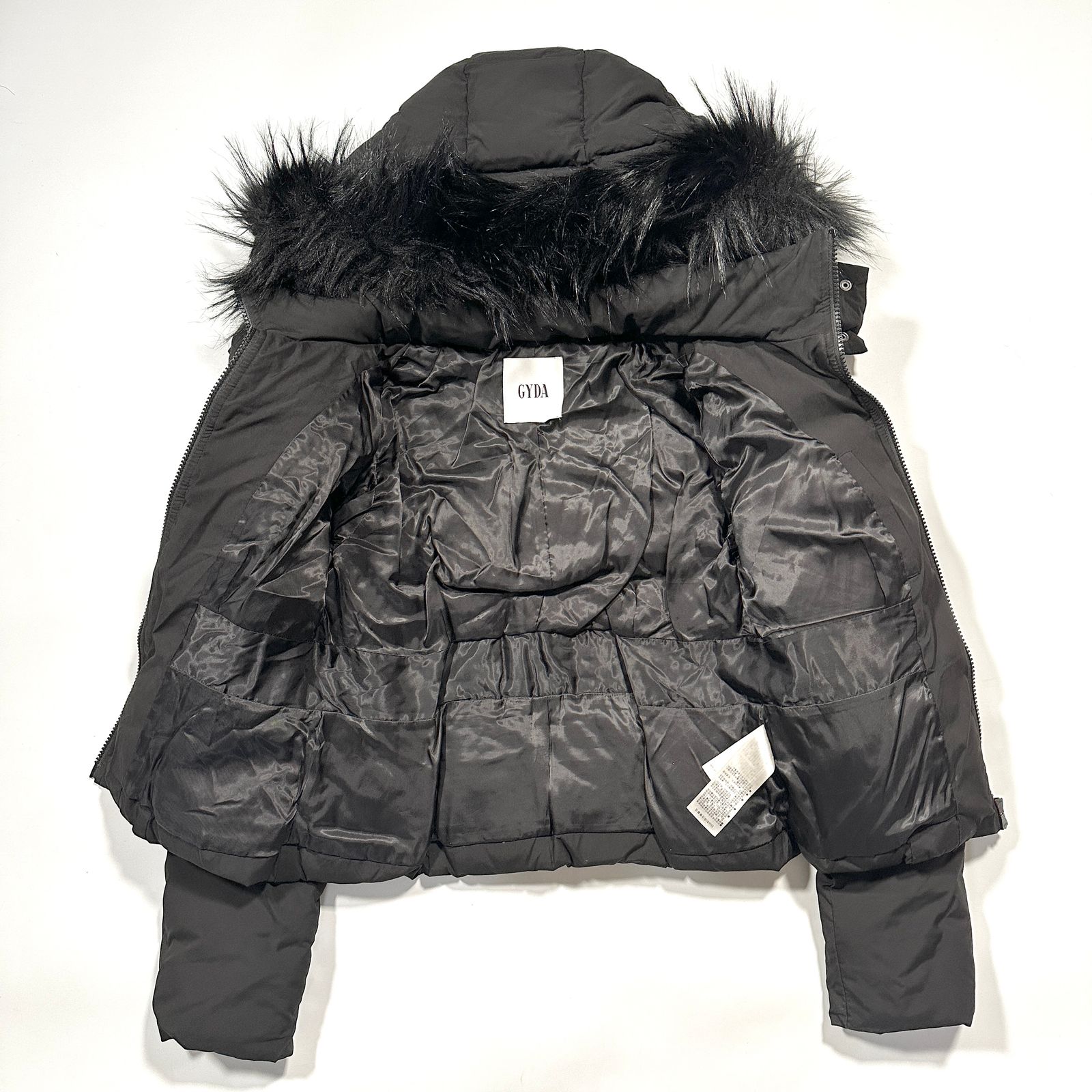 GYDA ジェイダ ダウンジャケット ショートダウン ファー 072360083601