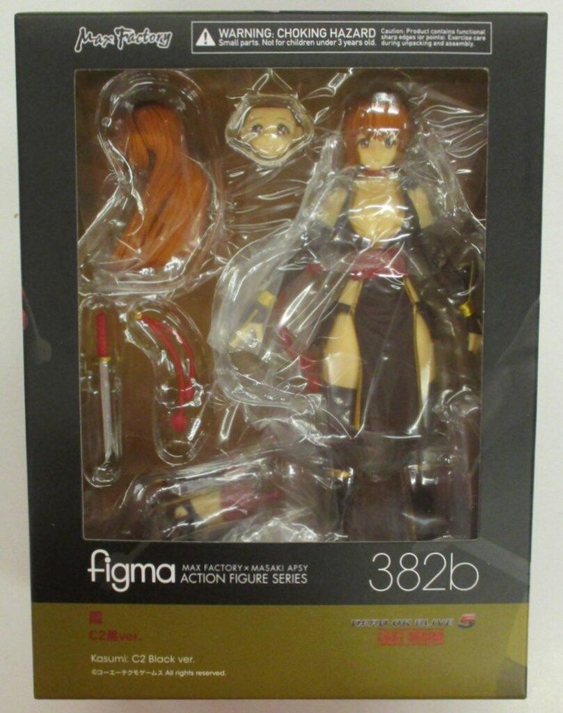 MAXFACTORY figma DEAD OR ALIVE 霞 C2黒ver 382b - メルカリ
