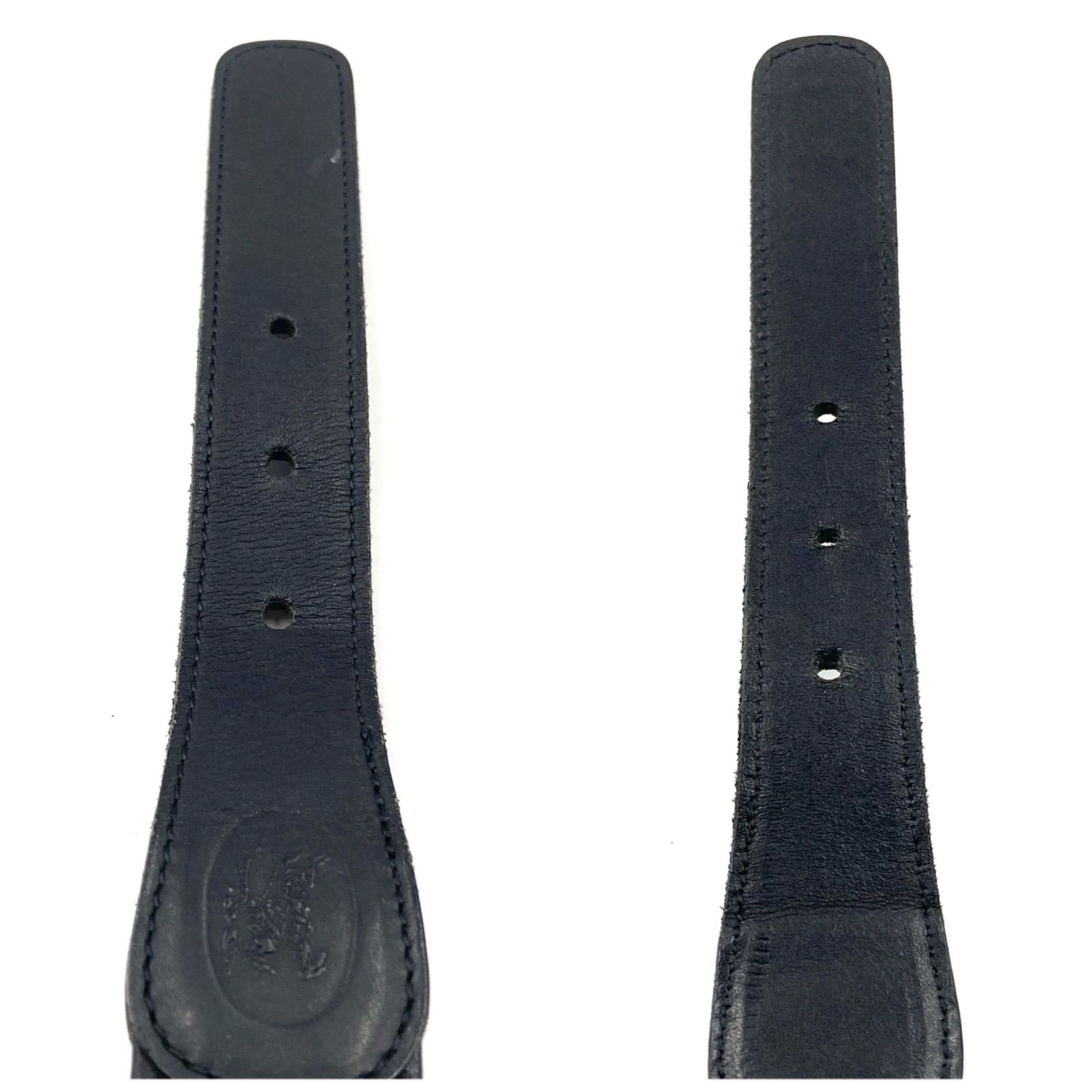 □美品□BURBERRYS バーバリー グレーノバチェック ベルト キャンバス