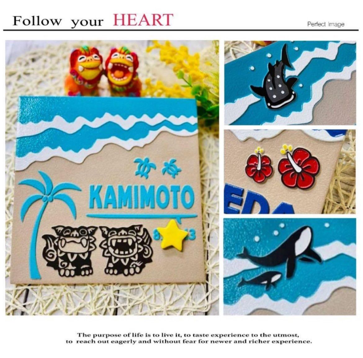 表札 オーダー 玄関 ネームプレート ポスト タイル表札 看板