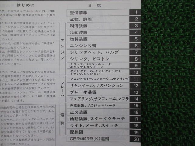 ホンダ CBR400RR サービスマニュアル 正規 中古 : バイク 配線図 - 整備書 NC29 パーツリスト CBR400RR⁄ホンダの新車・中古バイクを探すなら|ウェビック ⁄cdn⁄shop⁄files⁄print-3552-frontcover NC23 セット
