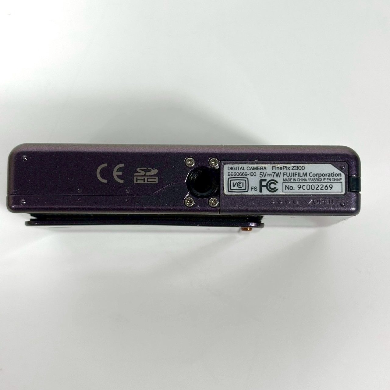 パープル デジカメ