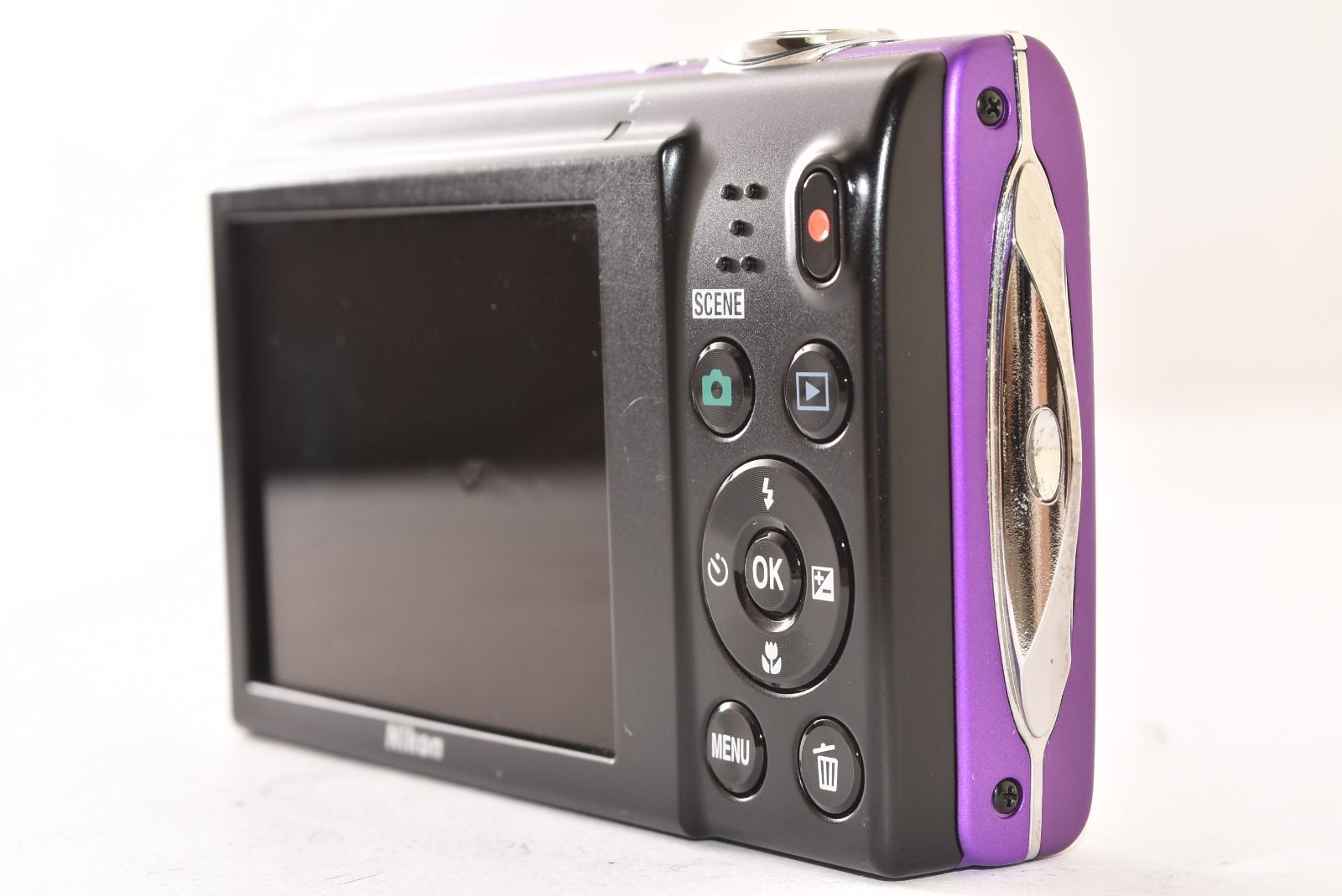 ☆ジャンク品☆ Nikon ニコン COOLPIX S5100 ライトパープル