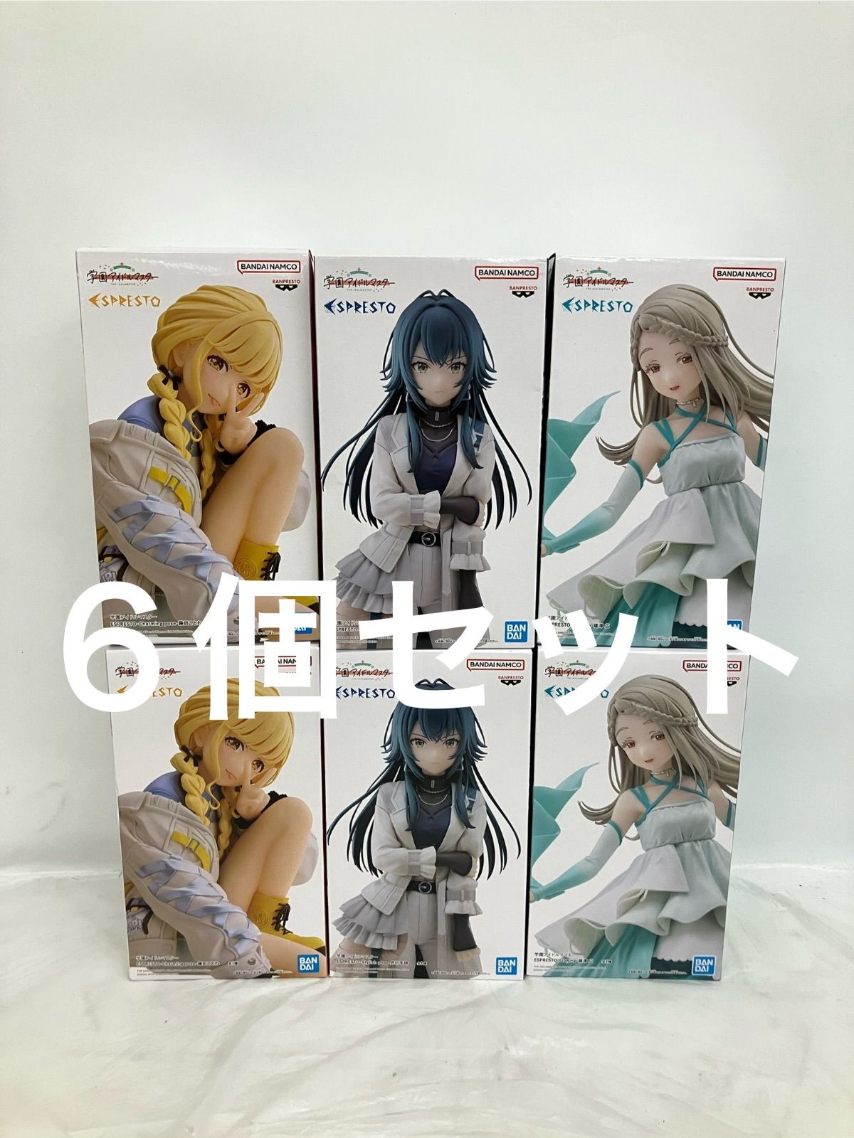 アイドルマスター ESPRESTO フィギュア 6種 未開封 学園アイドルマスター ESPRESTO フィギュア 6個 LFQ314 f107