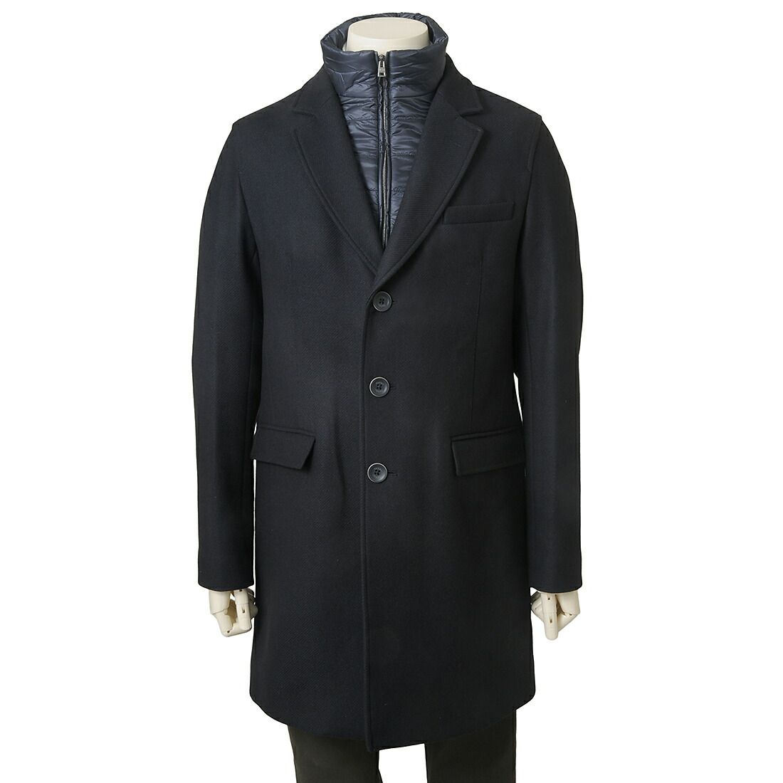 ヘルノ HERNO メンズ コート ネイビー CA000202U 9290 COAT ヘルノ HERNO メンズ コート ネイビー CA000202U 9290 COAT - メルカリ