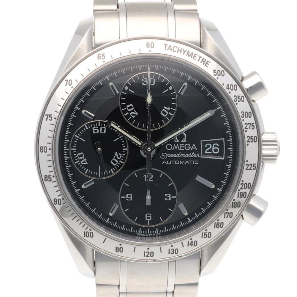 オメガ スピードマスター 腕時計 時計 ステンレススチール 自動巻き オーバーホール済 磨き直し済 メンズ 1年保証 OMEGA