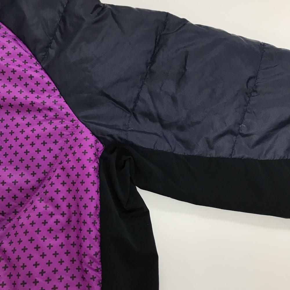 超美品】パーリーゲイツ ダウンジャケット ピンクパープル×ネイビー