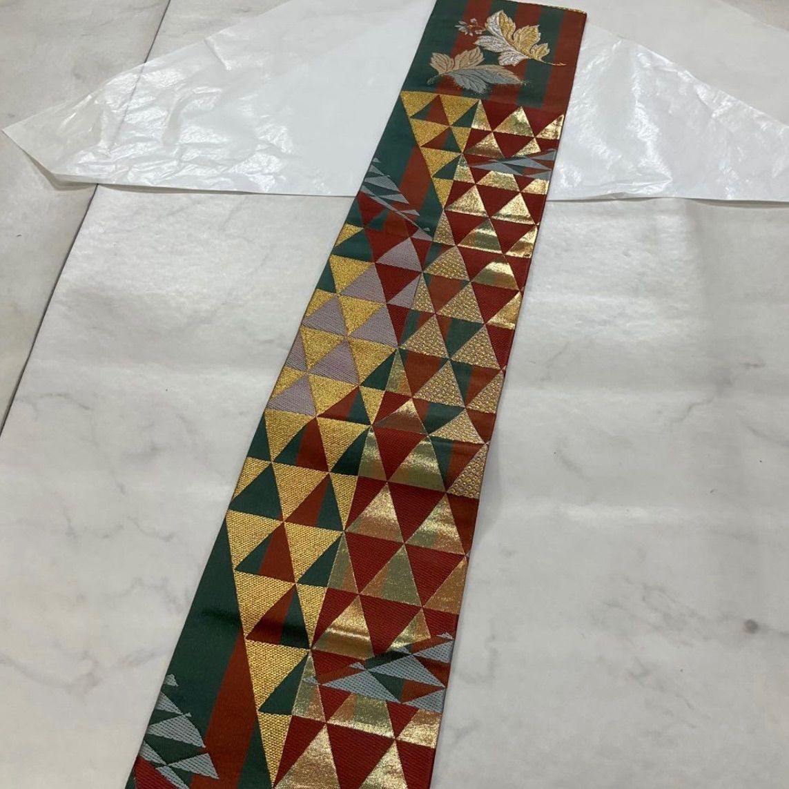 kimomo+one ○送料無料○kimonoarisa○未使用同然○最高級西陣織唐織