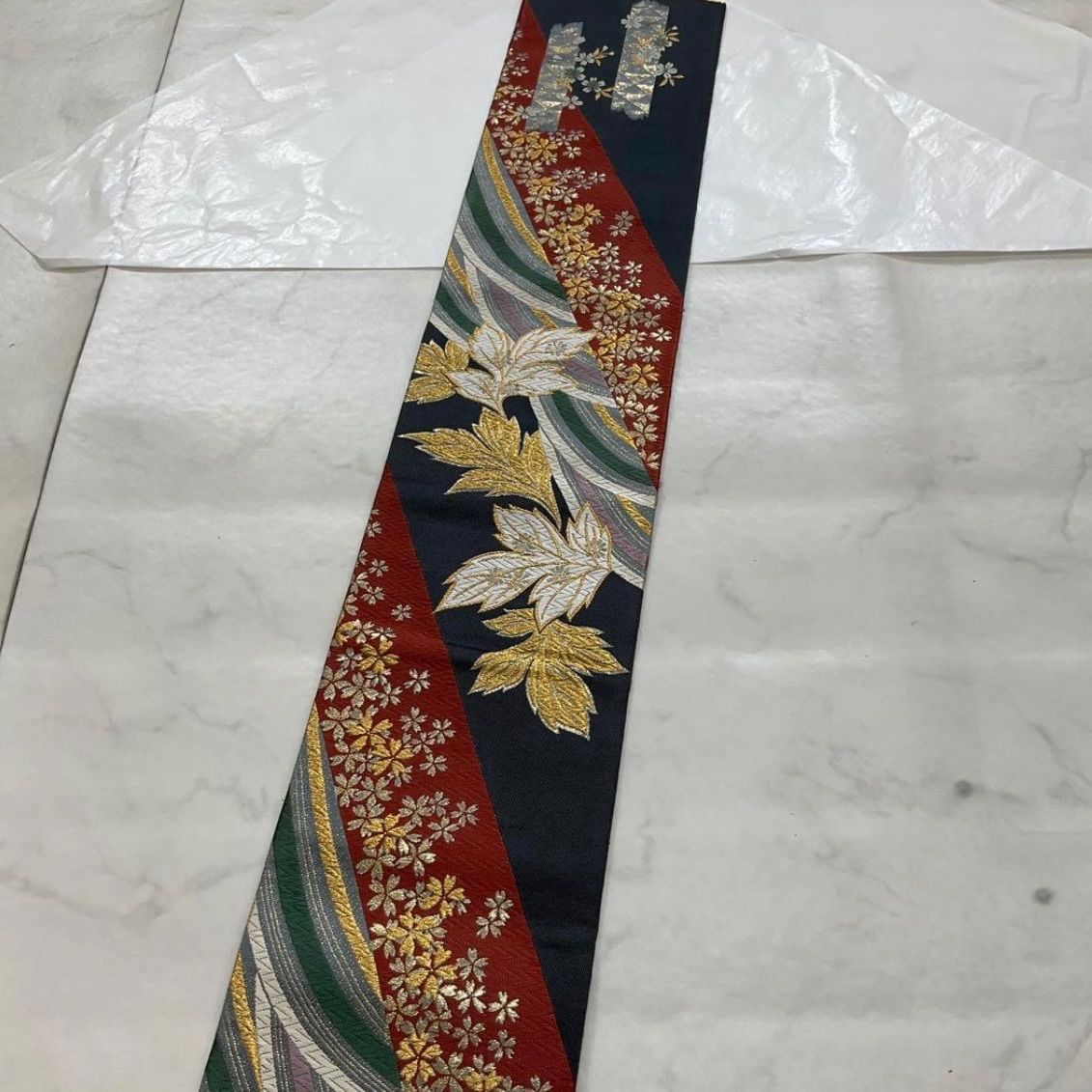 kimomo+one ○送料無料○kimonoarisa○未使用同然○最高級西陣織唐織