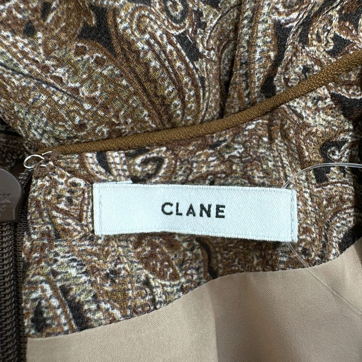 CLANE (クラネ) ☆ ① 11112-5042 ペイズリールーズワンピース