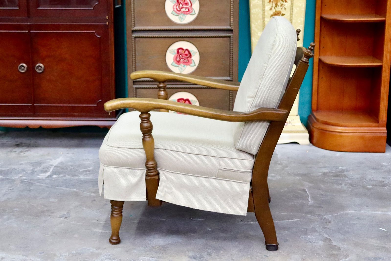 GMIH316A○飛騨産業 / HIDA キツツキ 穂高 1人掛けソファ アームチェア