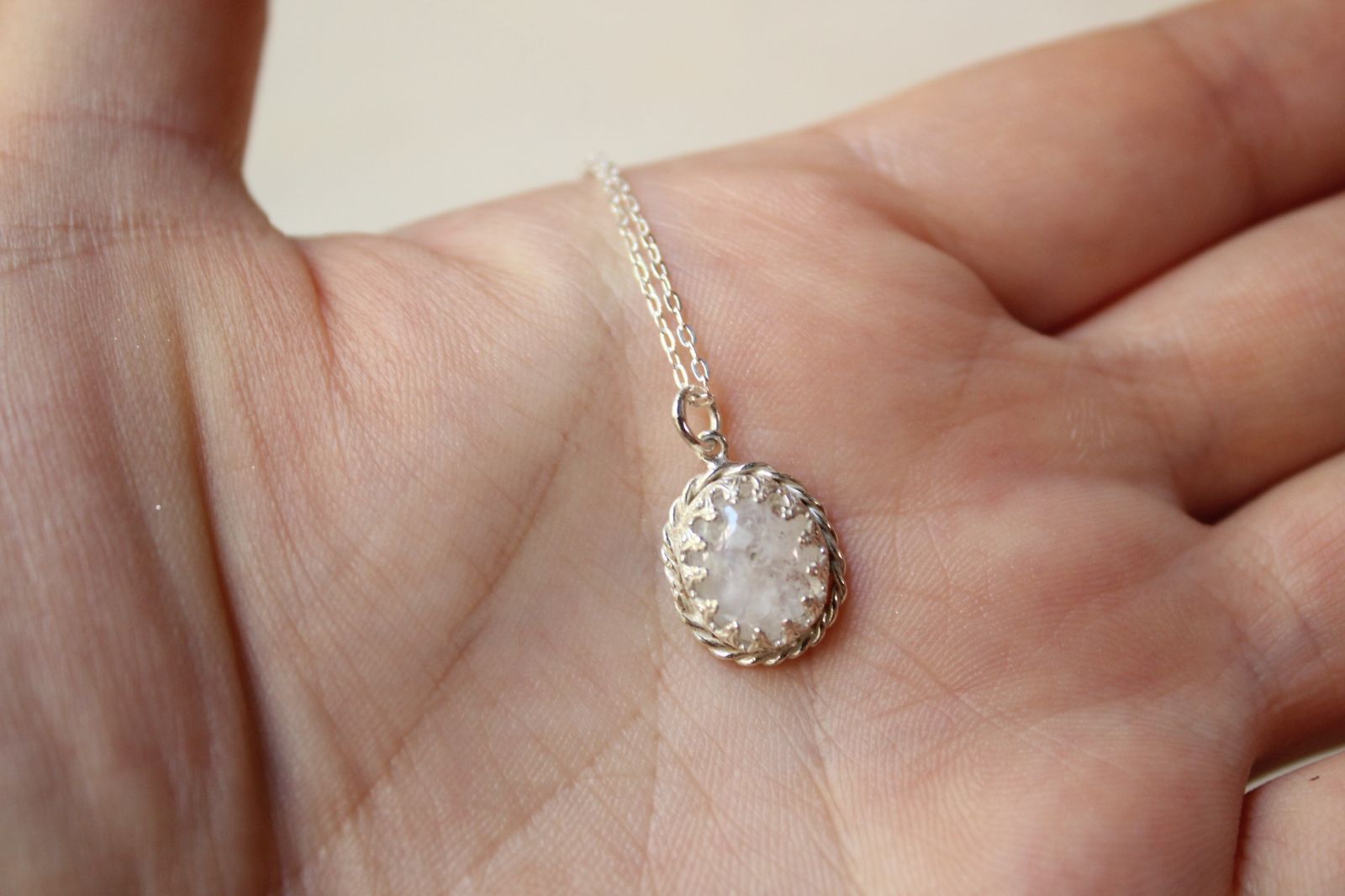 ハイアライトオパールのネックレス|silver|azur