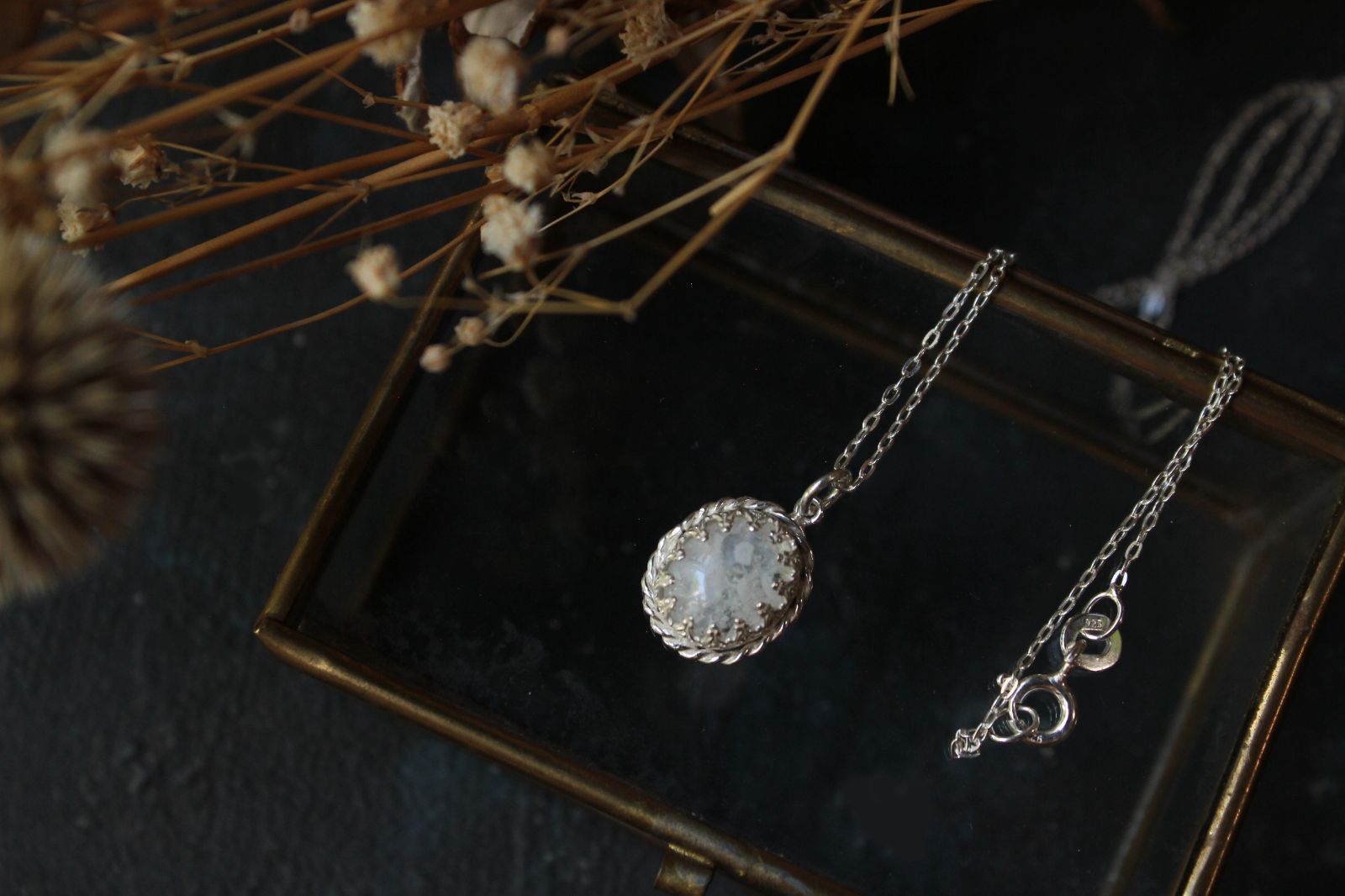 ハイアライトオパールのネックレス|silver|azur