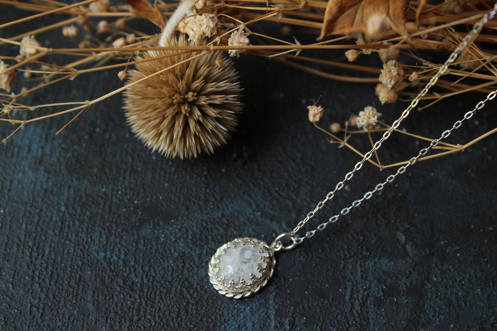 ハイアライトオパールのネックレス|silver|azur