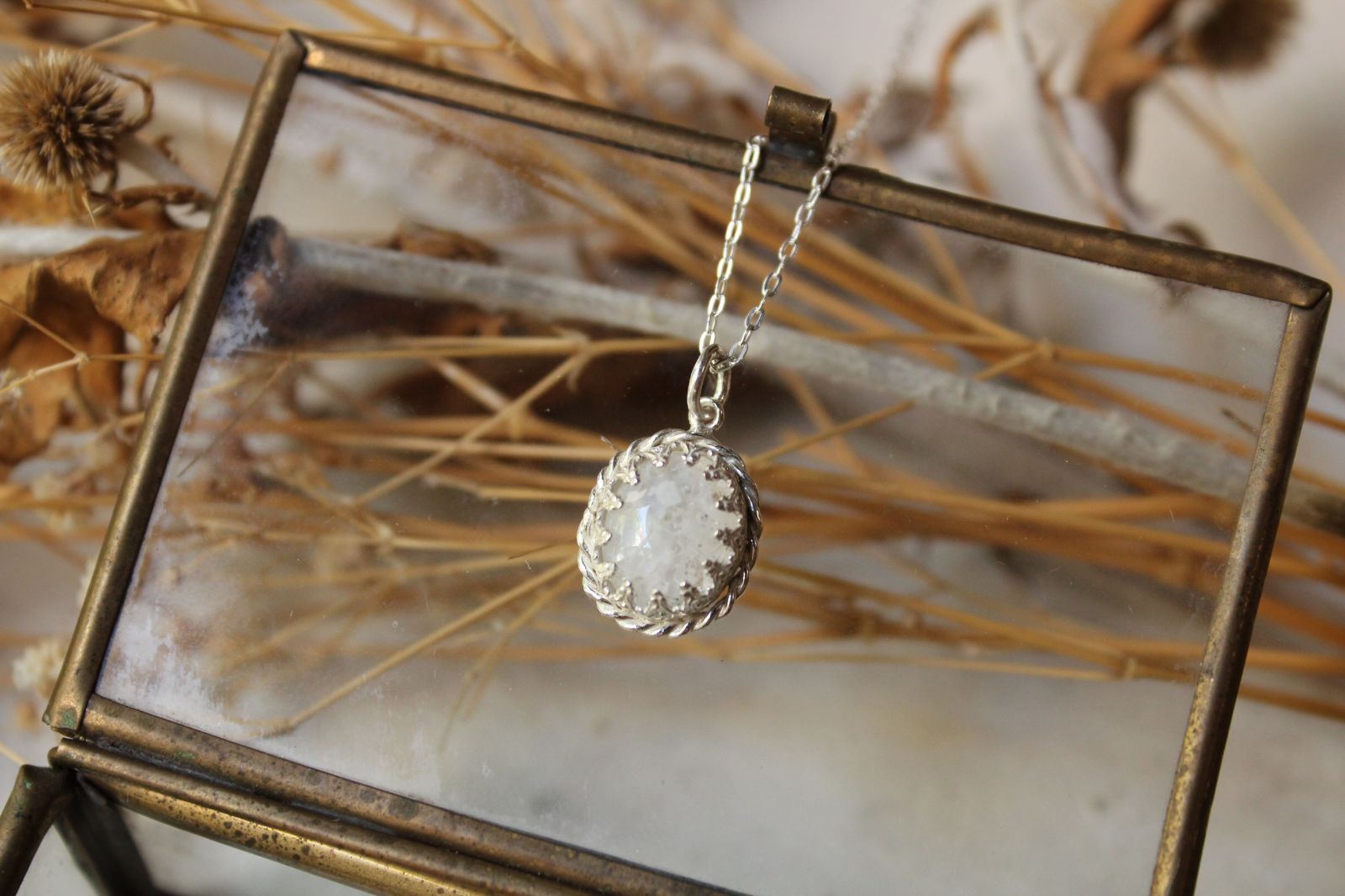 ハイアライトオパールのネックレス|silver|azur