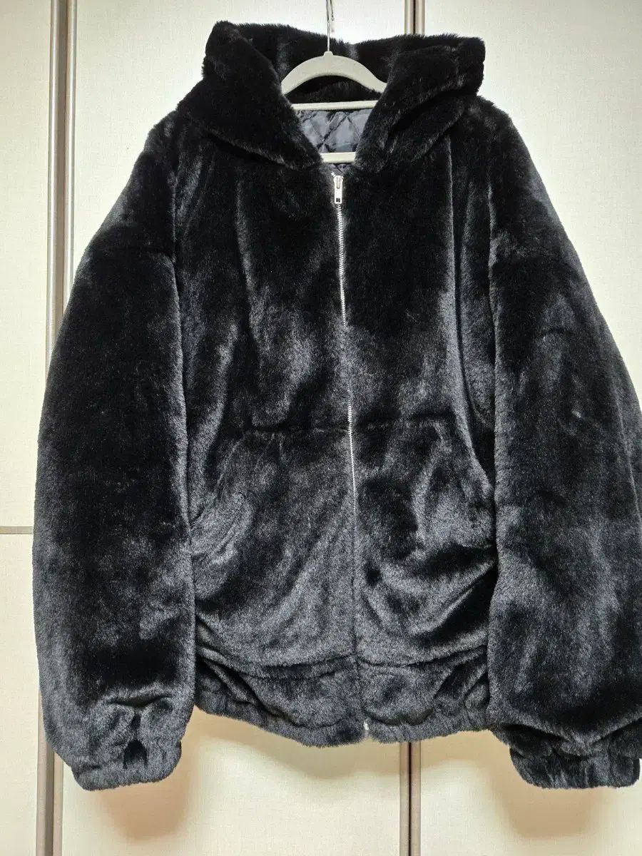 ブラック フード ファー ジャケット 88 99
