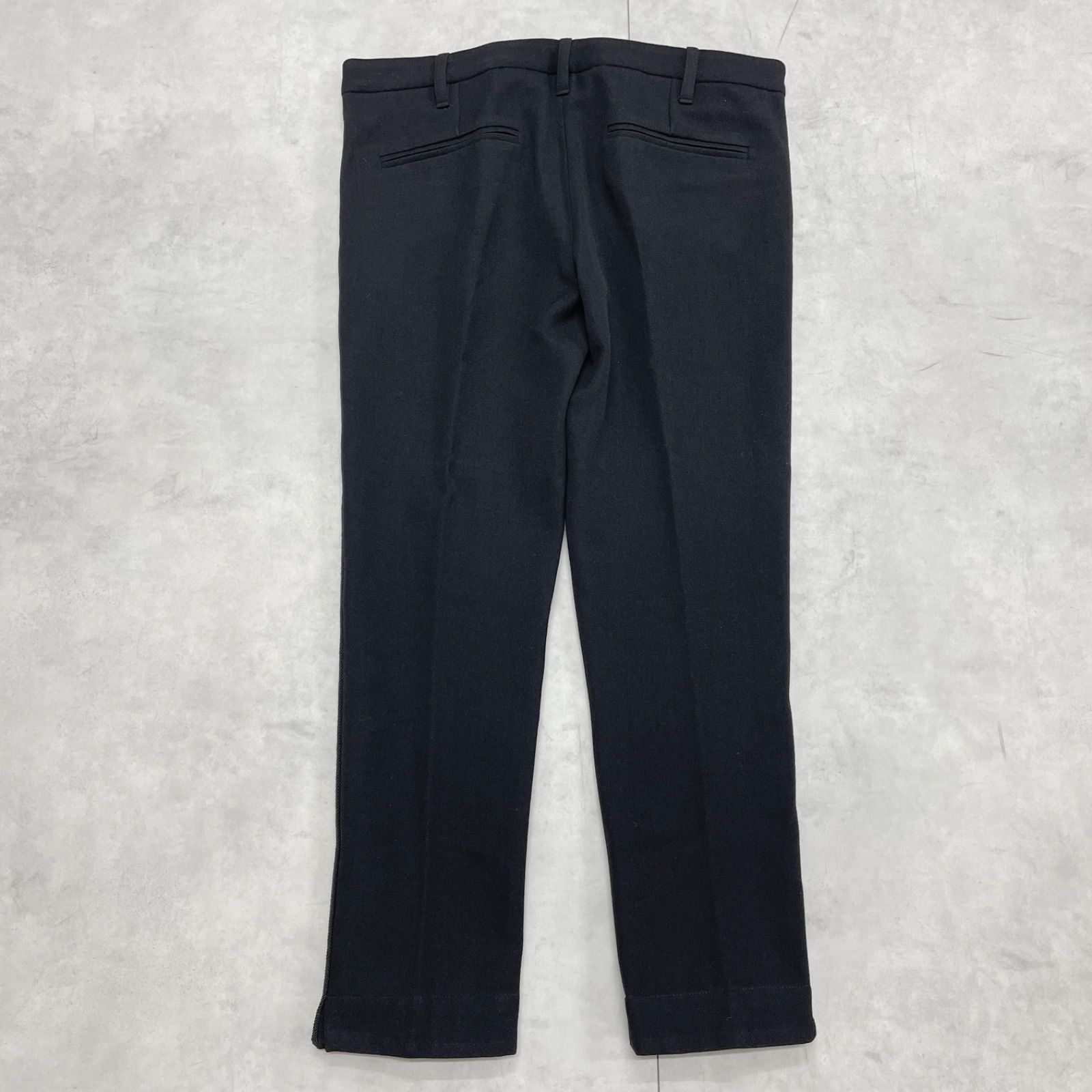 ANN DEMEULEMEESTER アンドゥムルメステール パンツ スラックス 側章