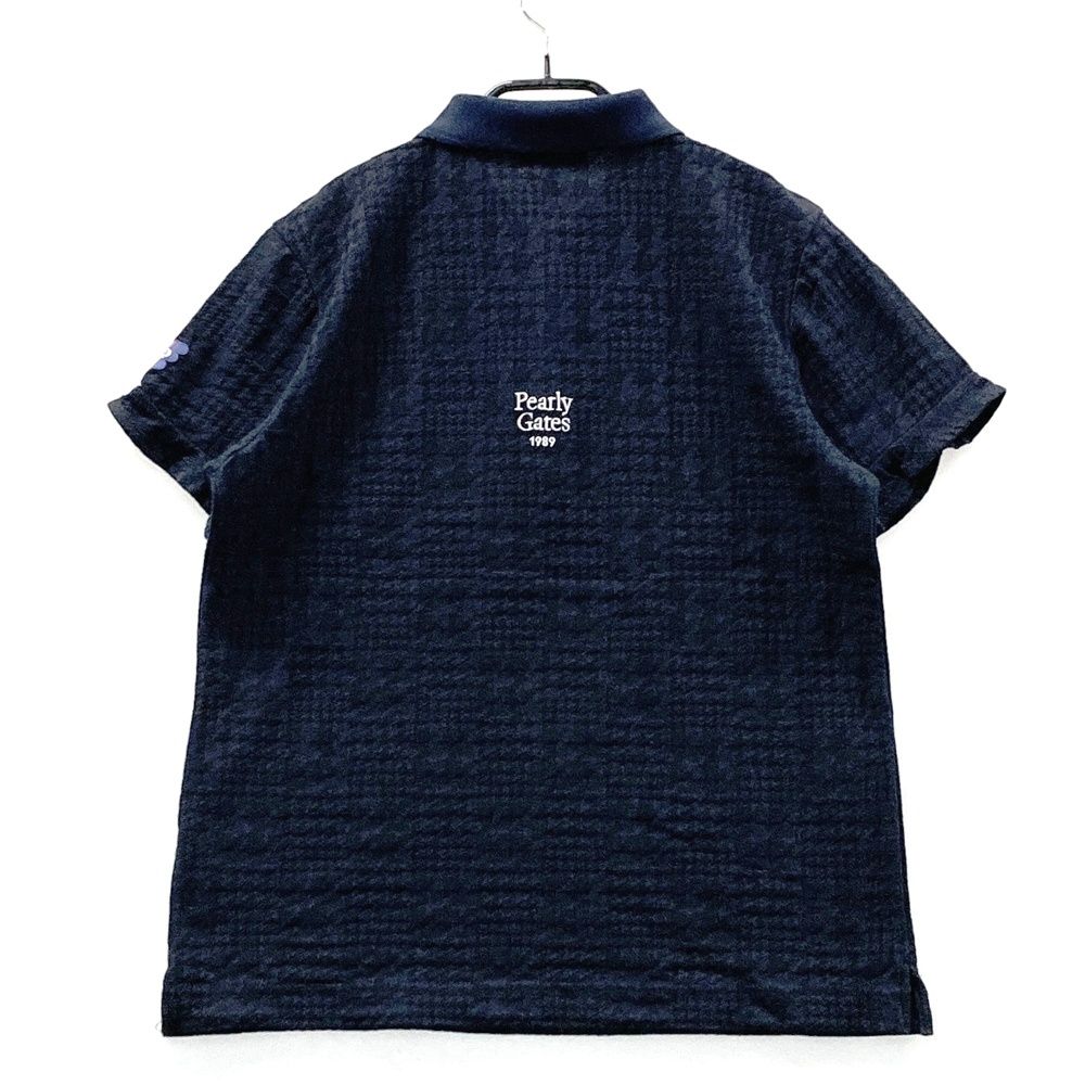 サイズ：2 PEARLY GATES パーリーゲイツ 半袖ポロシャツ ジャガード