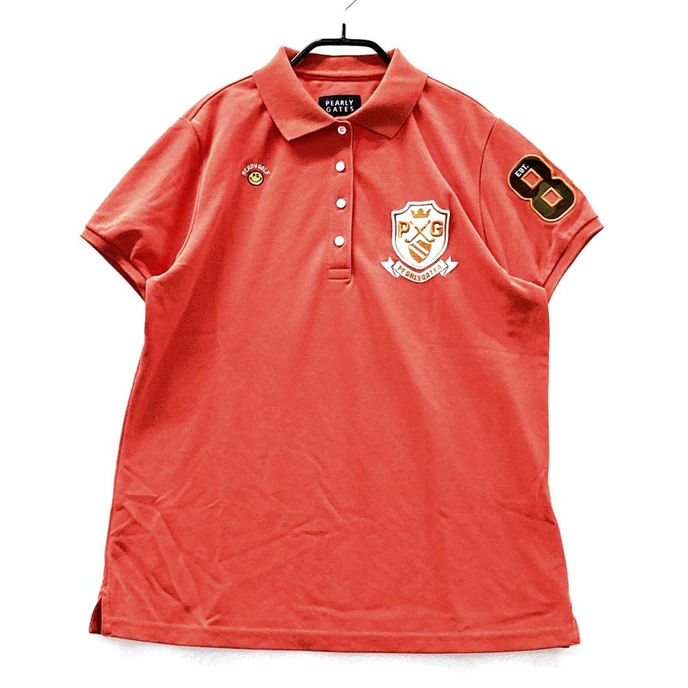 サイズ：2 PEARLY GATES パーリーゲイツ 半袖ポロシャツ ニコちゃん