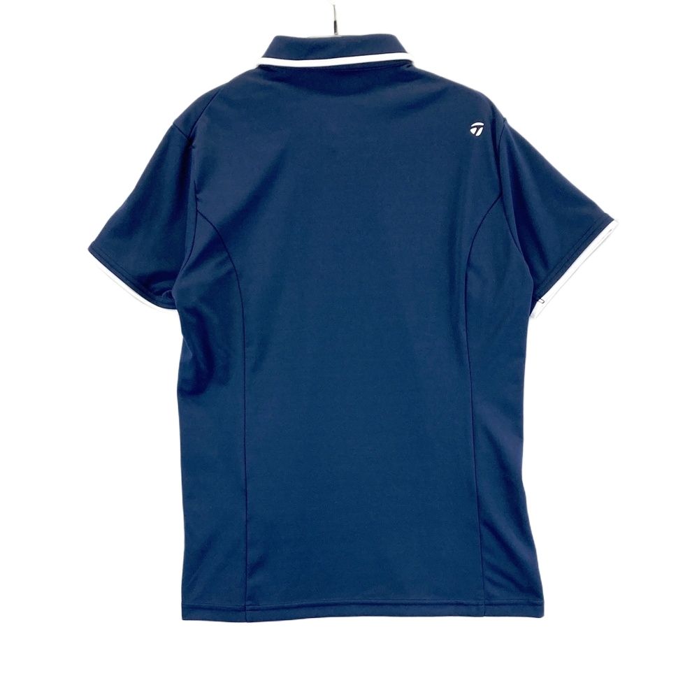 サイズ：L TAYLOR MADE テーラーメイド 半袖ポロシャツ ネイビー系