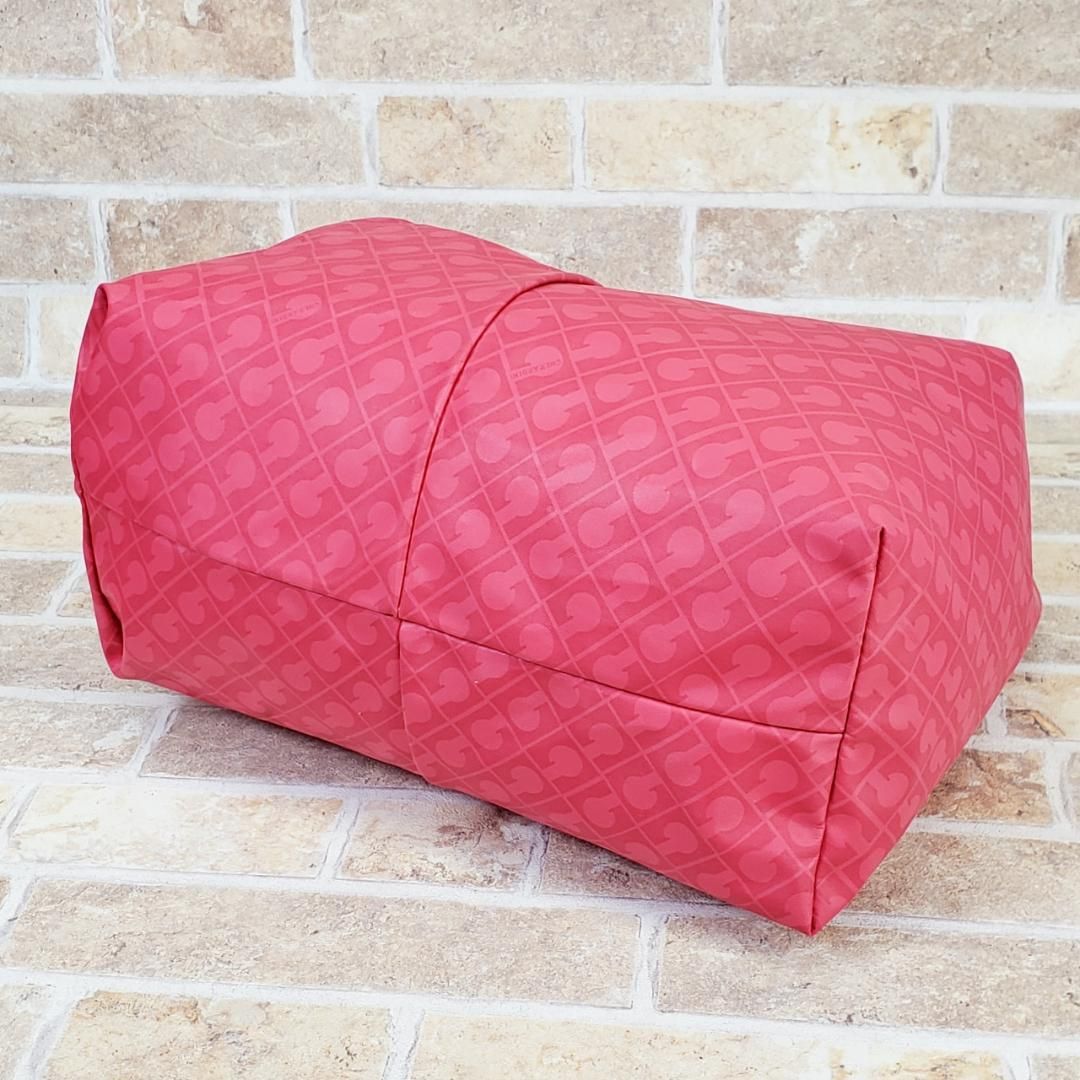 ゲラルディーニ ☆ リバーシブル ハンドバッグ ポーチ付き イタリア製