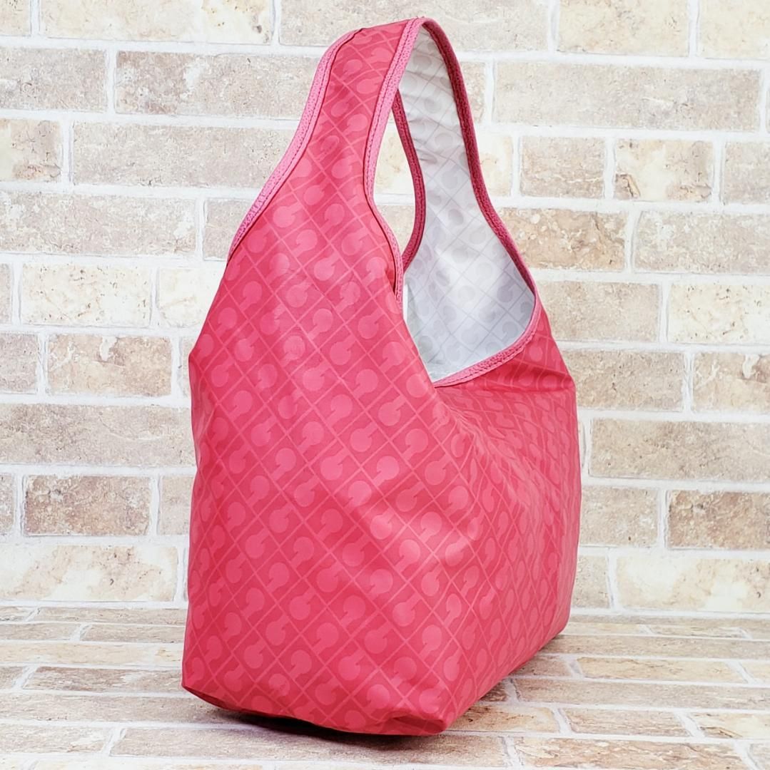 ゲラルディーニ ☆ リバーシブル ハンドバッグ ポーチ付き イタリア製