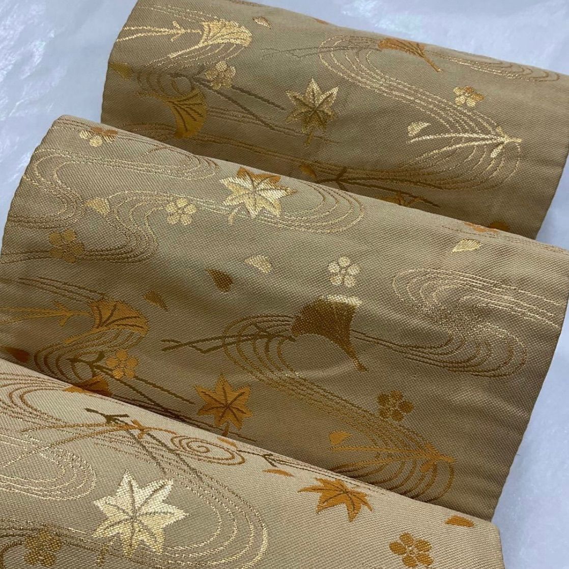 kimomo+one ○送料無料○kimonoarisa○美品○最高級西陣織唐織○手織り