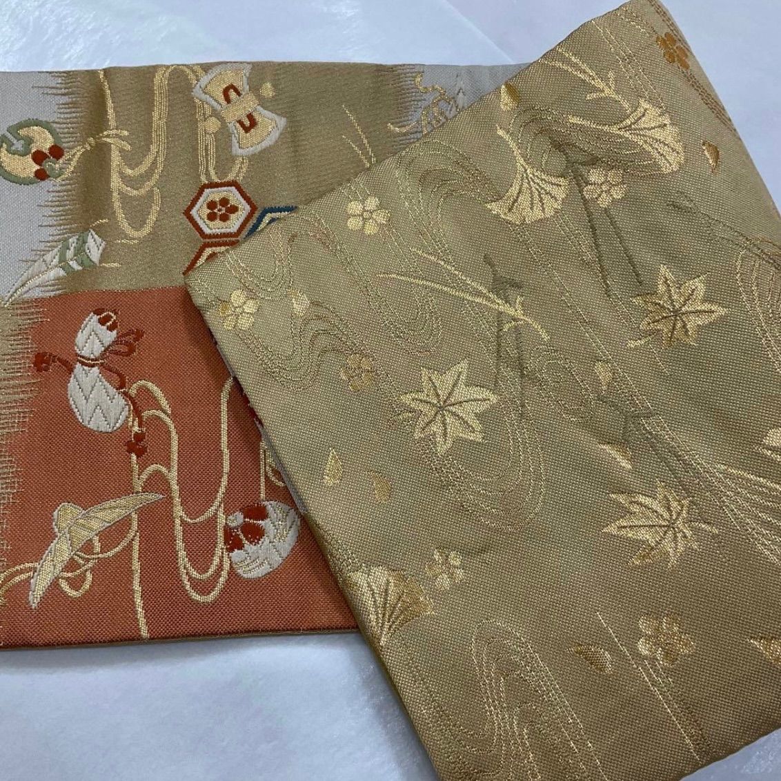 kimomo+one ○送料無料○kimonoarisa○美品○最高級西陣織唐織○手織り