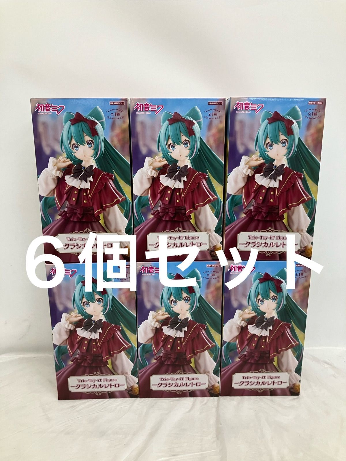 未開封 初音ミク Trio-Try-iT クラシカルレトロ フィギュア 6個