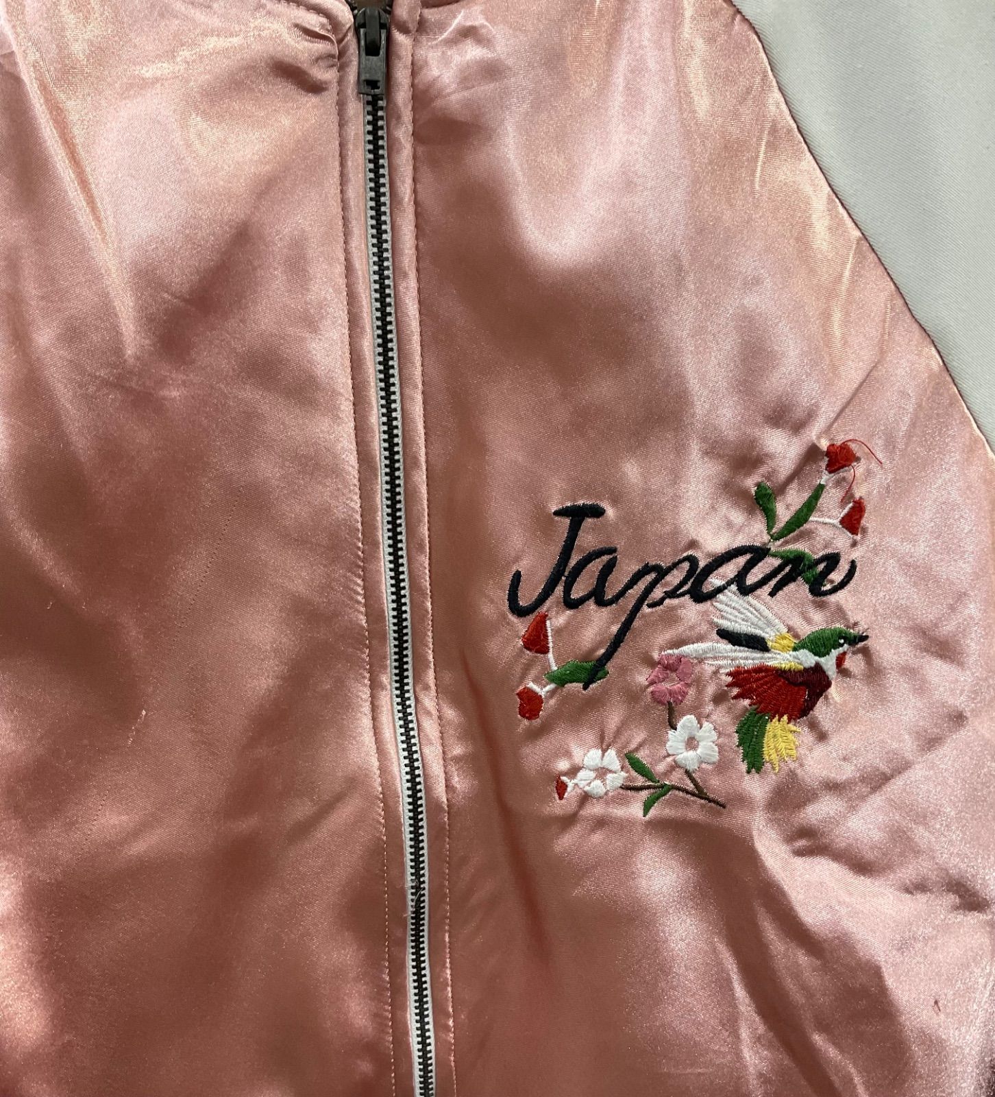 Zara Girls ザラ ガールズ スカジャン 刺繍 鳥 Japan 沖縄 レディース