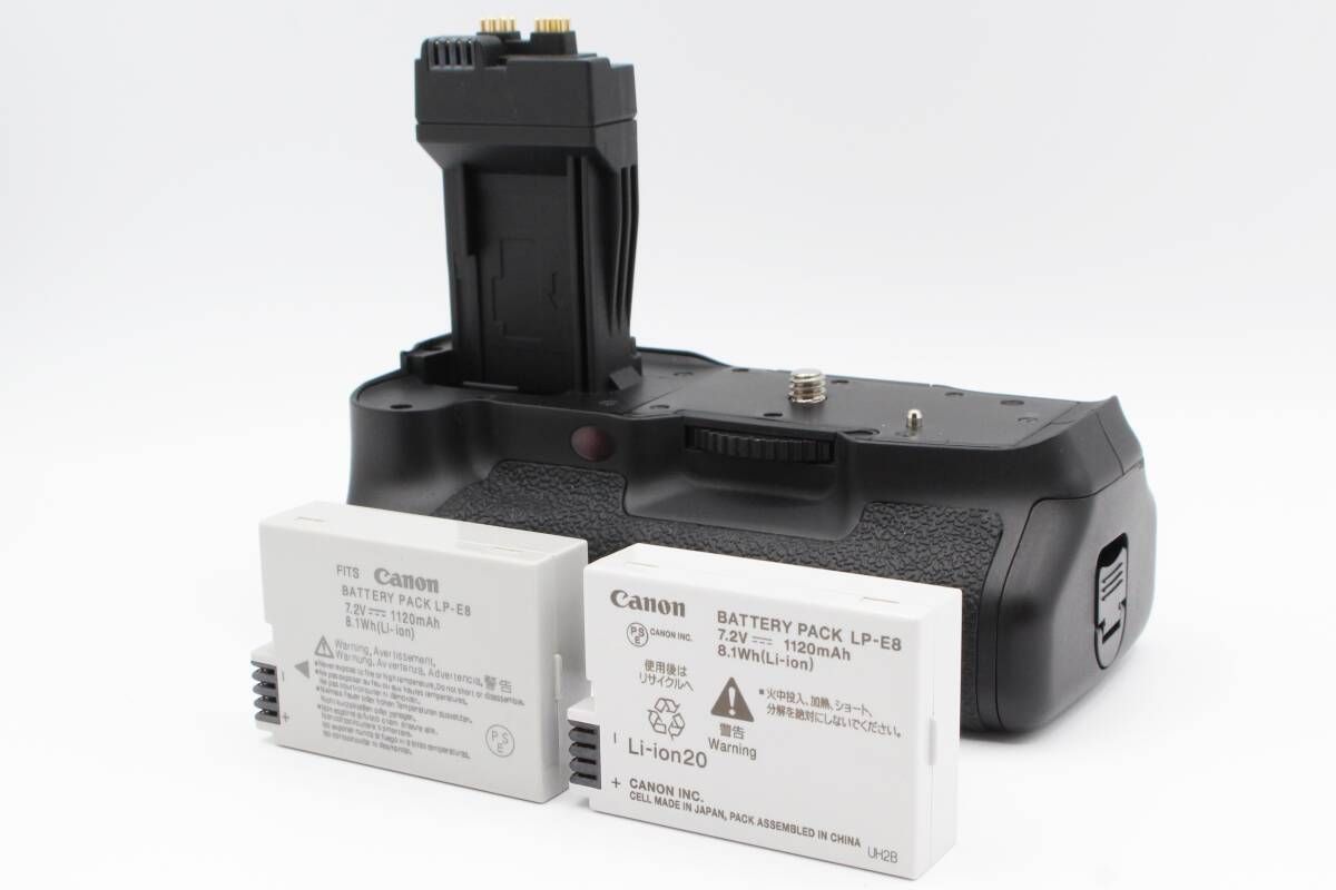 極上品☆キヤノン CANON 互換 BG-E8 バッテリーグリップ EOS Kiss X4
