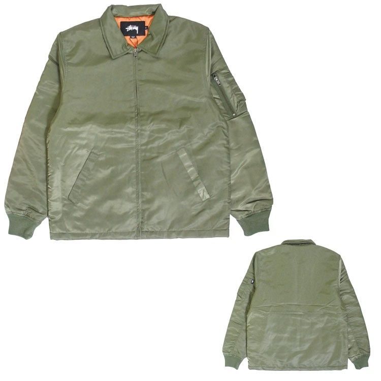 ステューシー STUSSY フライト ジャケット Flight Jacket メンズ MA-1