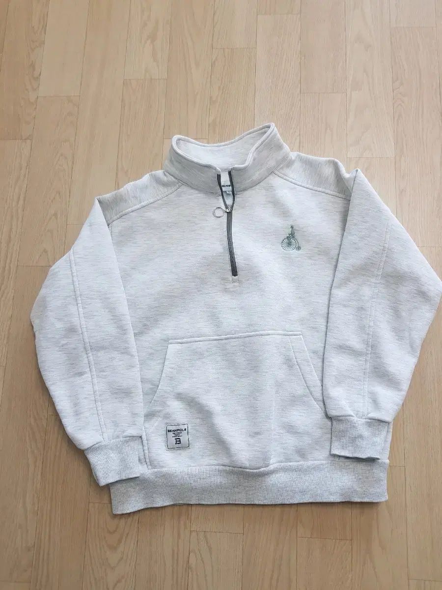 ビンフールキッズ 起毛 ハーフジップ 上下セット 150