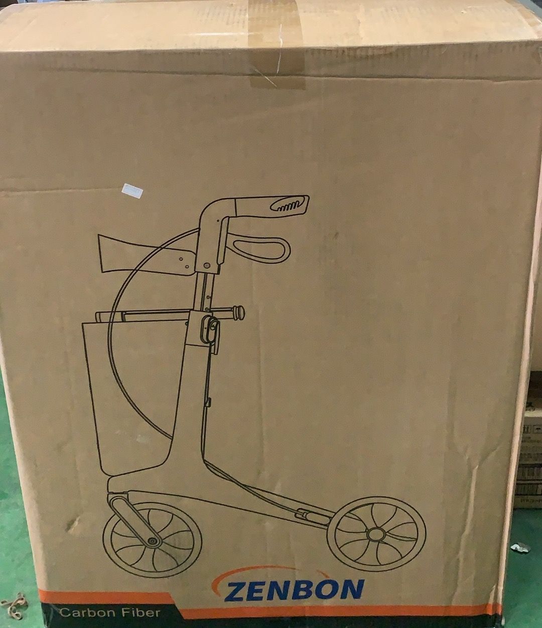 ZENBON 歩行器 シルバーカー 耐荷重150 k--524921
