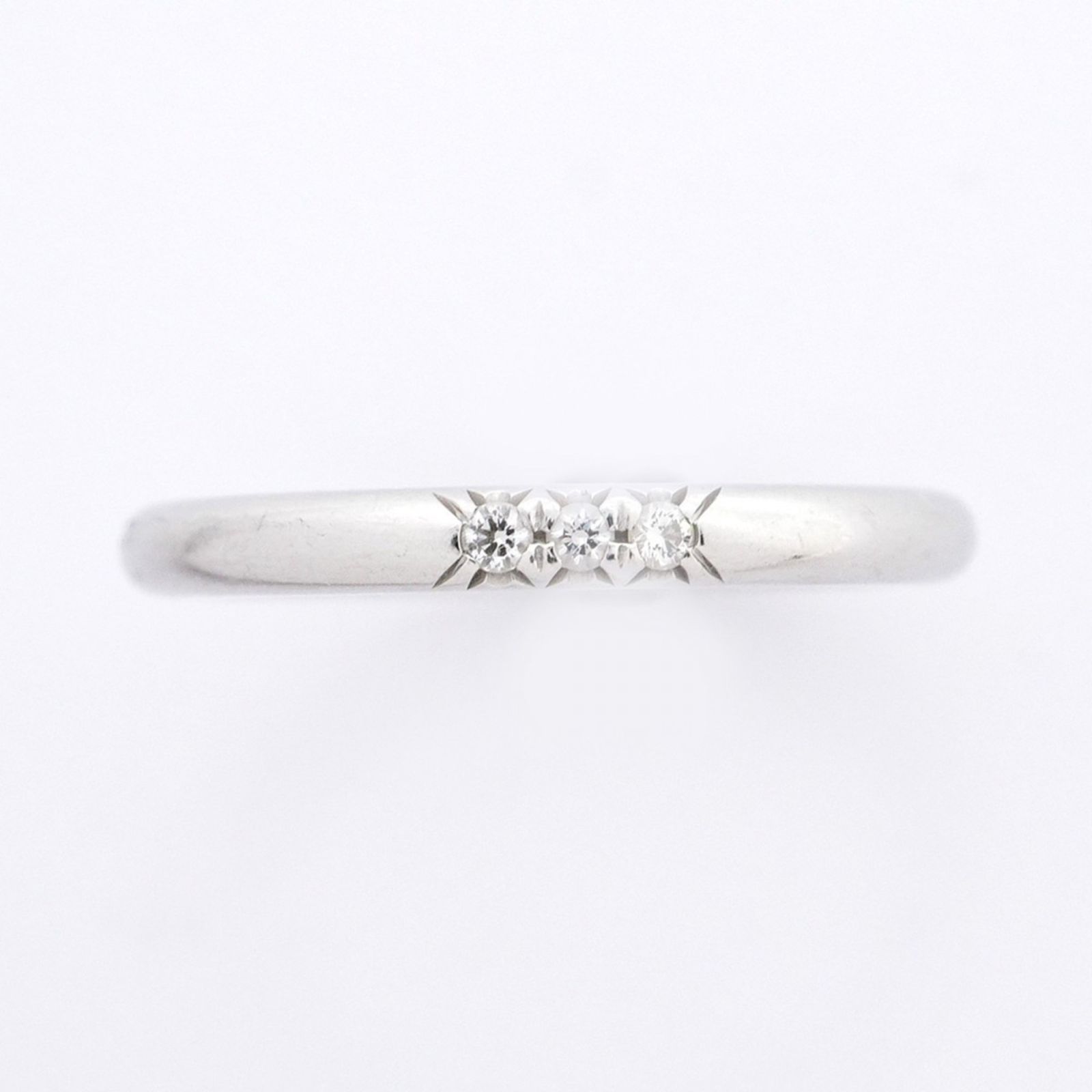 【超美品】ティファニー　フォーエバー　3Pダイヤモンド　リング　プラチナ ティファニー(Tiffany) ティファニー リング フォーエバー 3PD Pt950