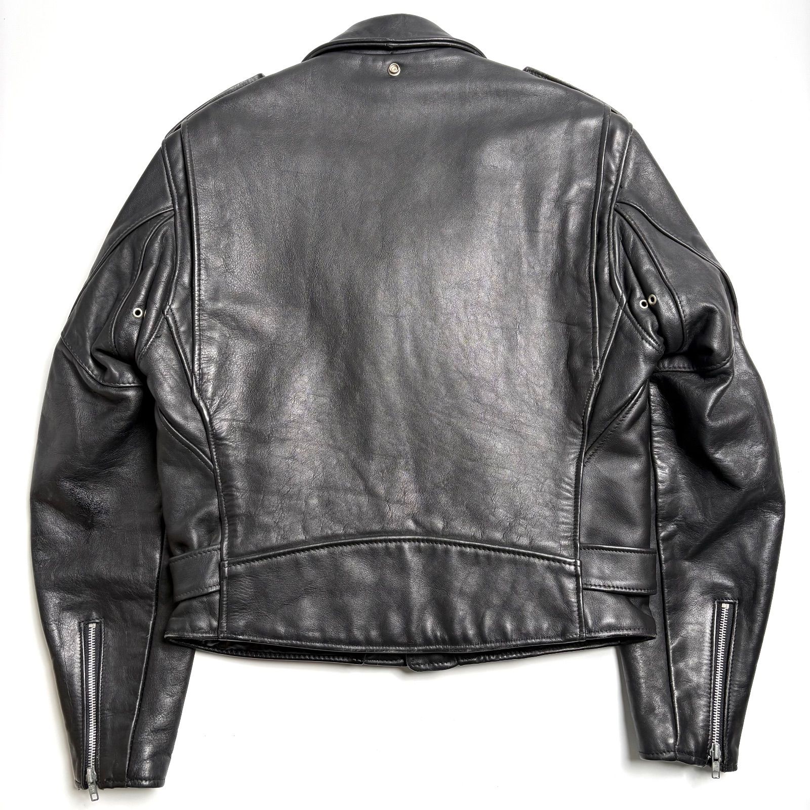 米国製】Schott レザー ライダースジャケット 黒 40 本革 618 - メルカリ