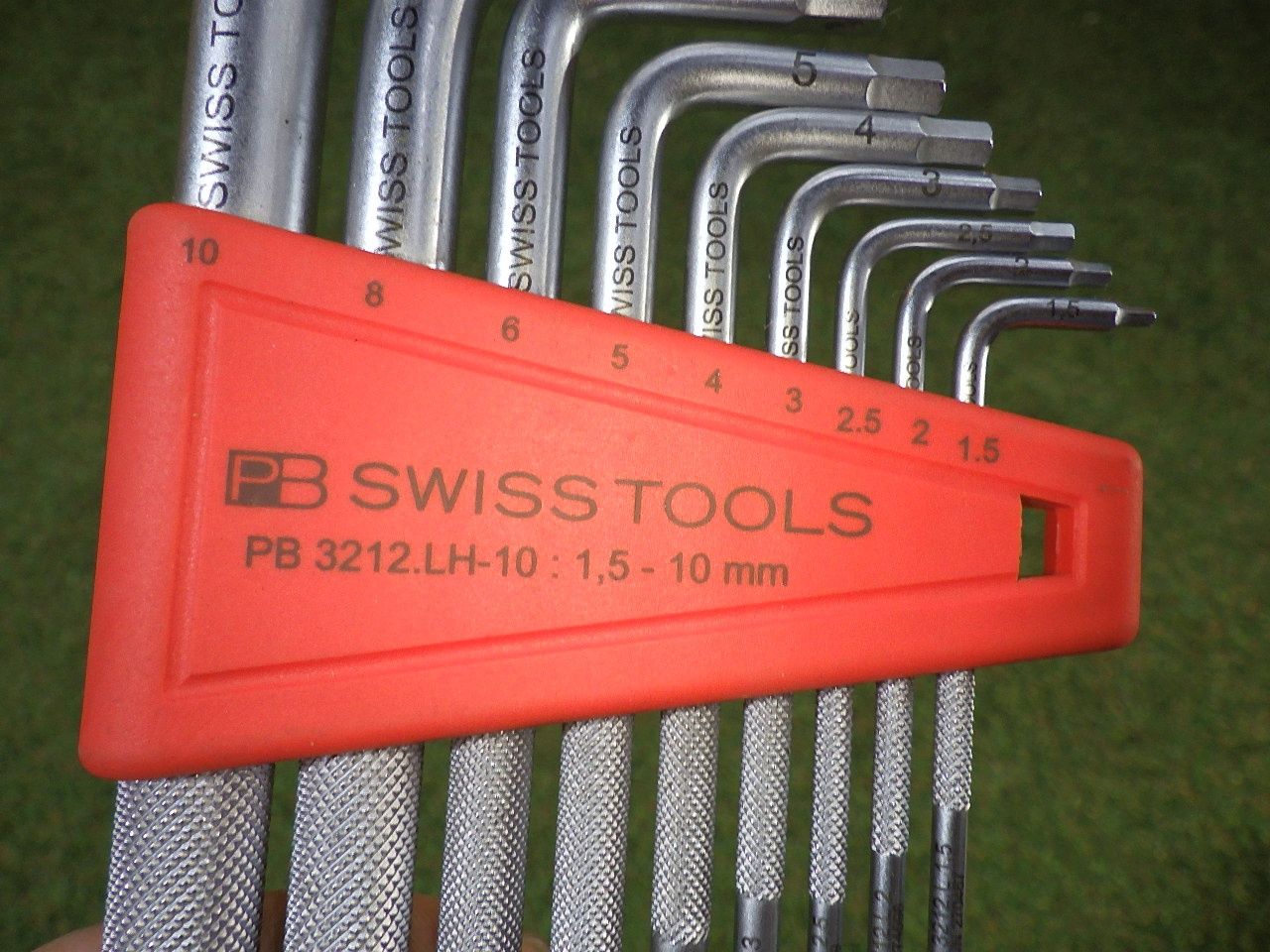 スイスツールズ SWISS TOOLS ボール付ロング六角レンチセット PB 3212.LH-10 1.5-10 mm 工具 ハンドツール 品