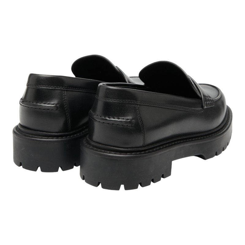 エルメス クレマン ローファー モカシン サイズ35 ブラック レザー