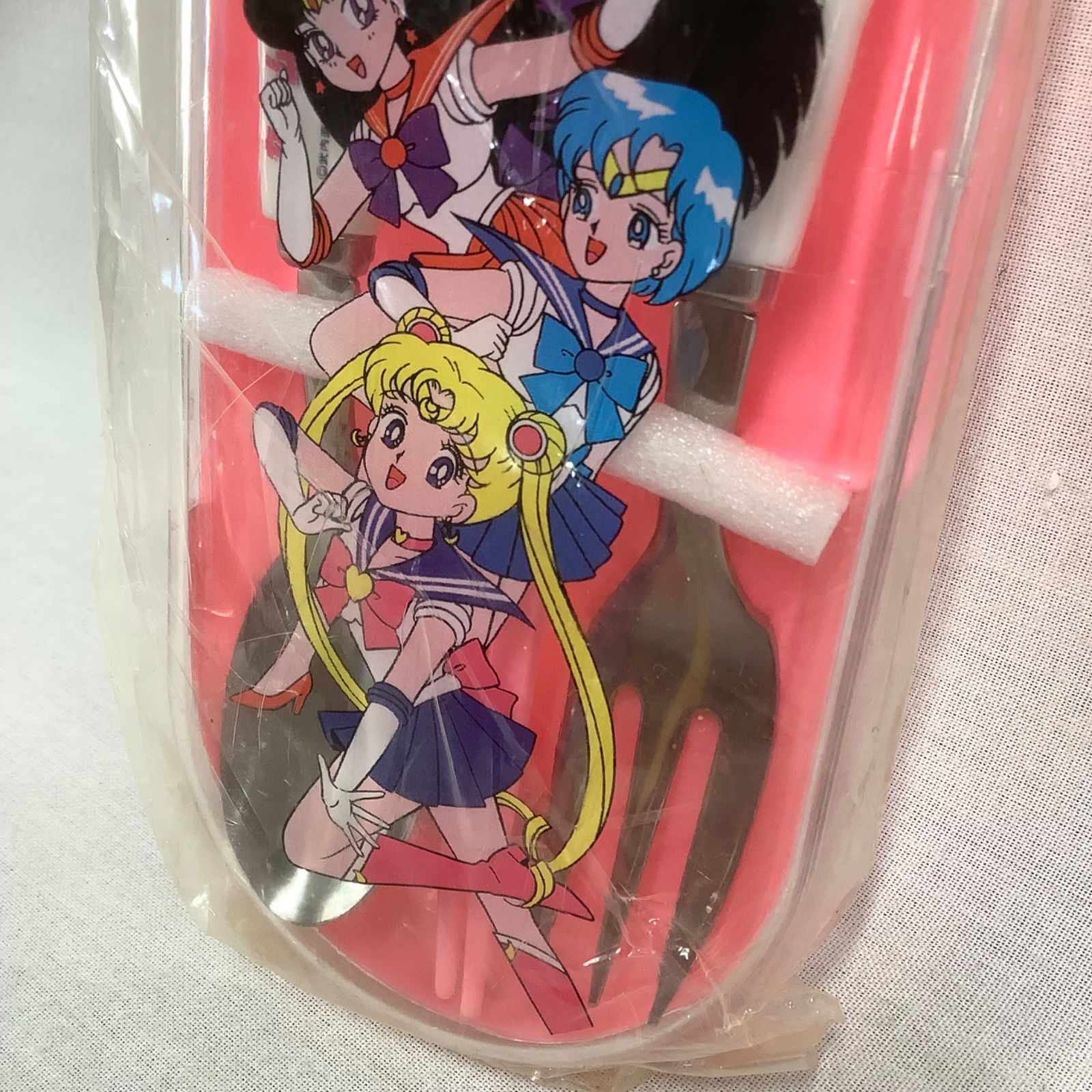 未使用】レトロ 美少女戦士セーラームーンS カトラリーセット 日本製