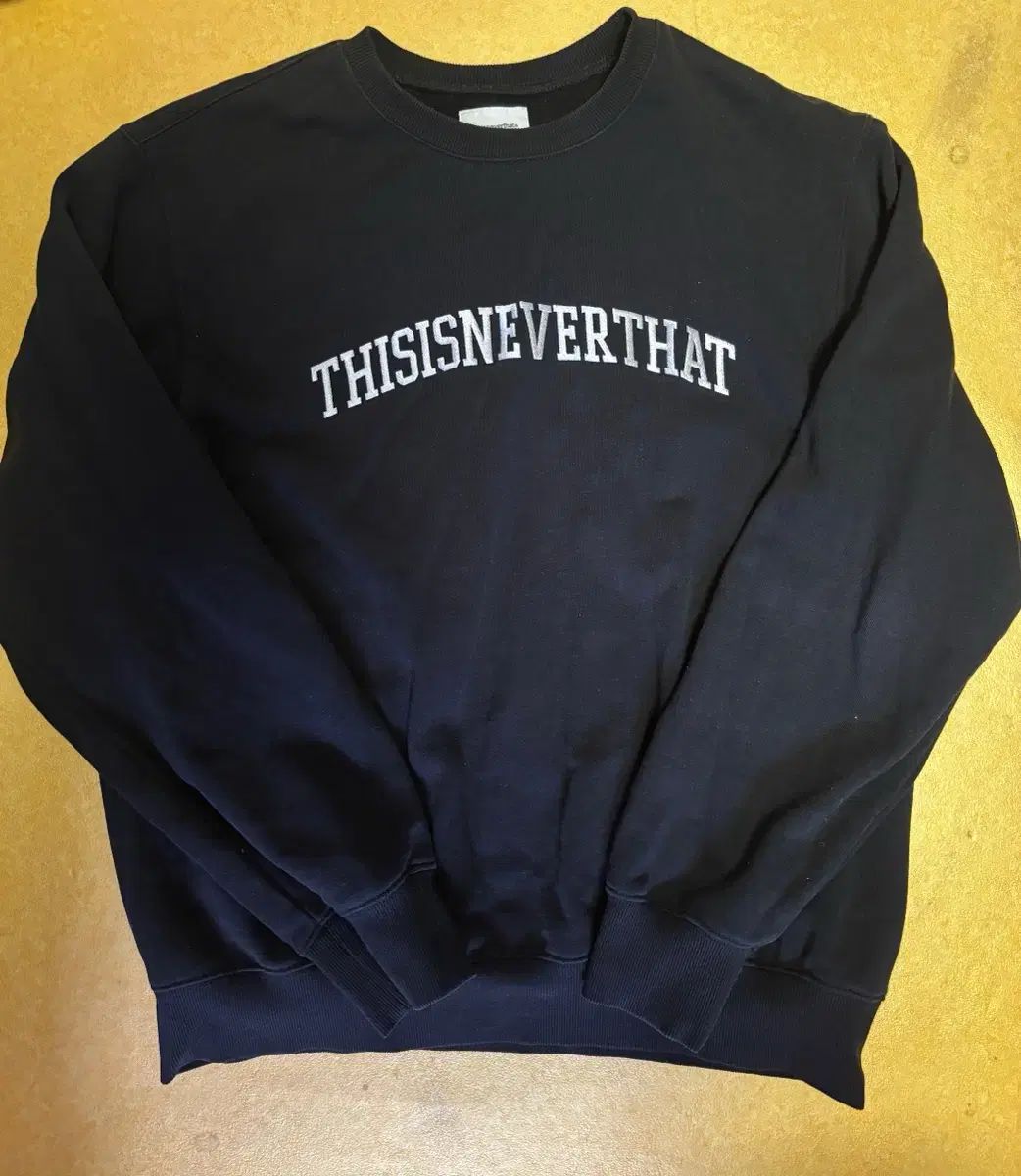 ディスイズネバーザット ブラック スウェット Tシャツ L - メルカリ
