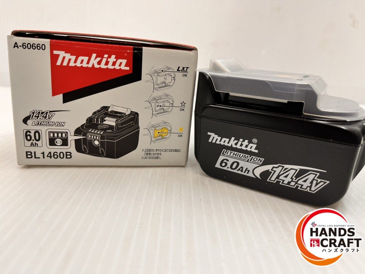マキタ makita 14.4 V リチウムイオンバッテリー BL 1460 B 6.0 Ah