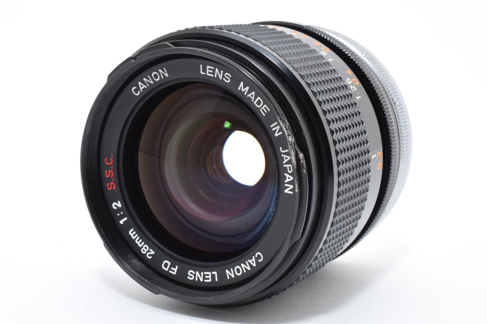 Canon FD 28 mm F 2 S C 広角 MFレンズ 名玉