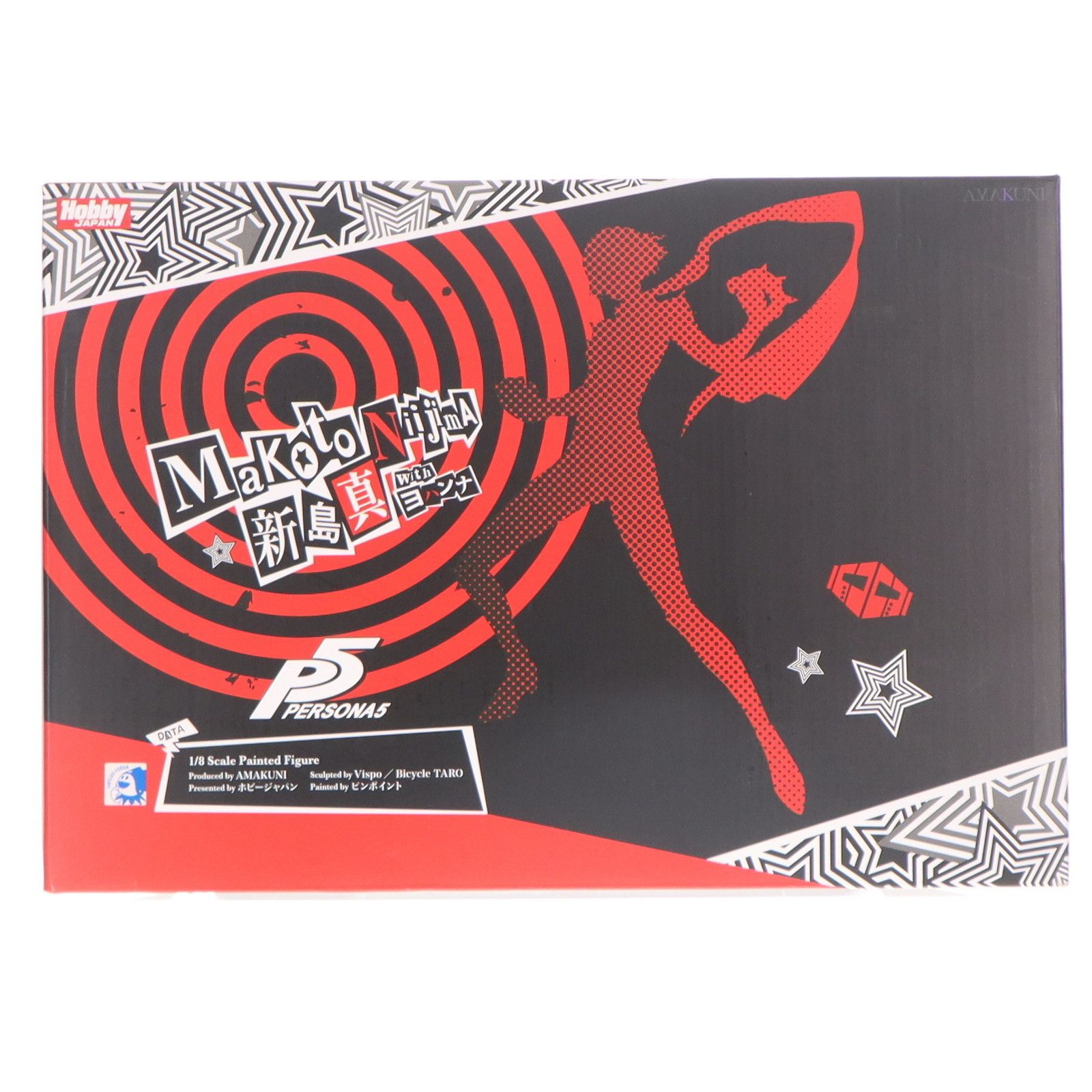 新島真(にいじままこと) 怪盗 Ver. with ヨハンナ ペルソナ5 1/8 完成