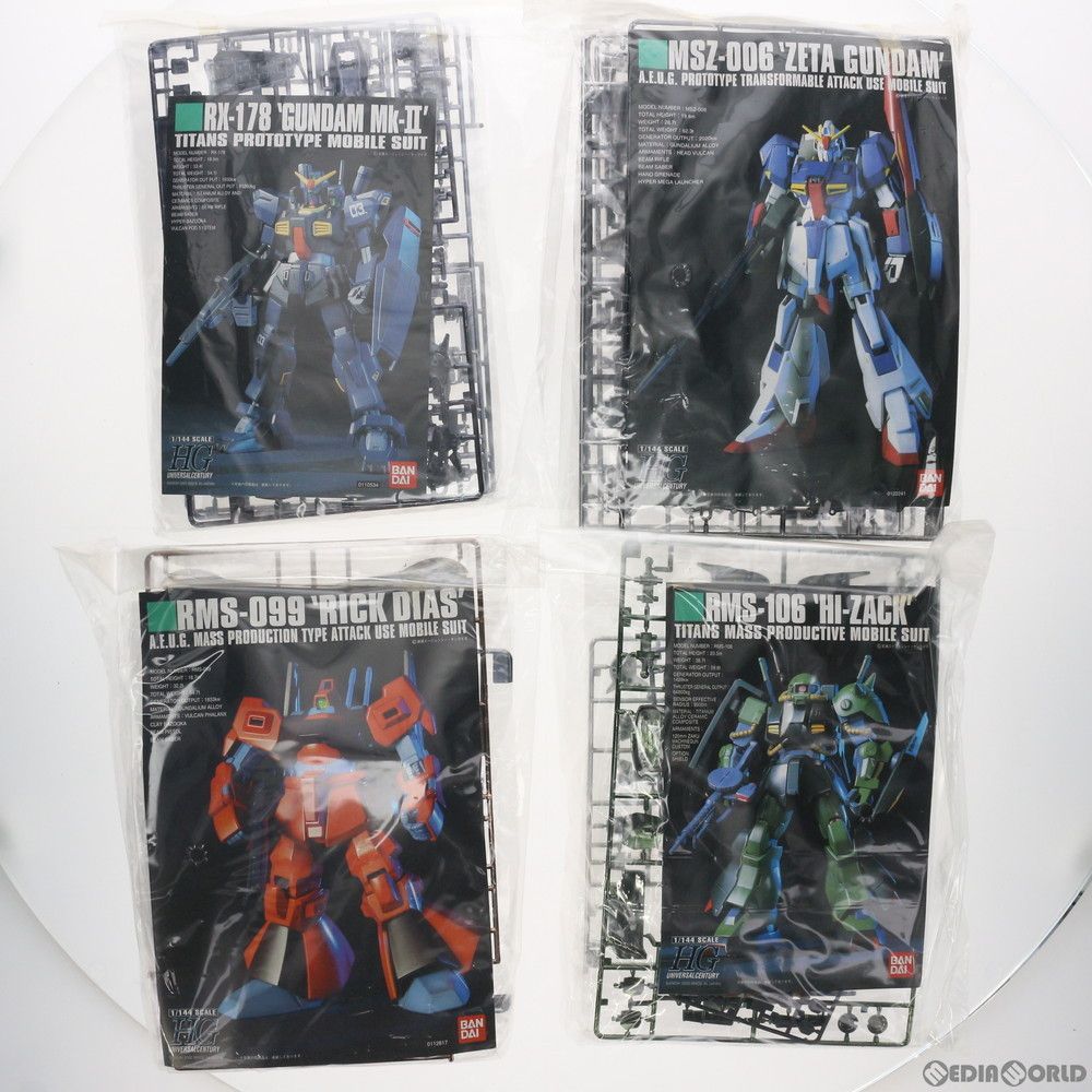 HGUC 1/144 機動戦士Zガンダム メッキバージョンセット(4体セット