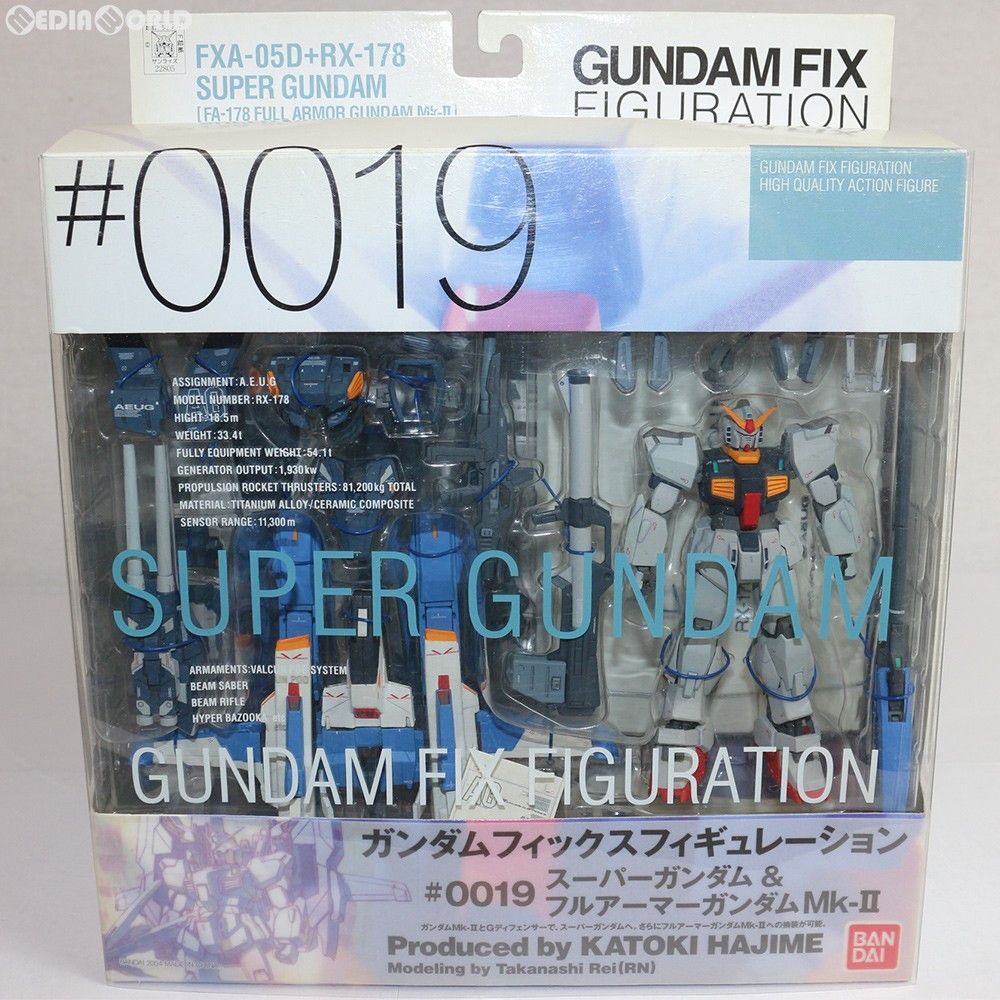 GUNDAM FIX FIGURATION #0019 スーパーガンダム&フルアーマーガンダム