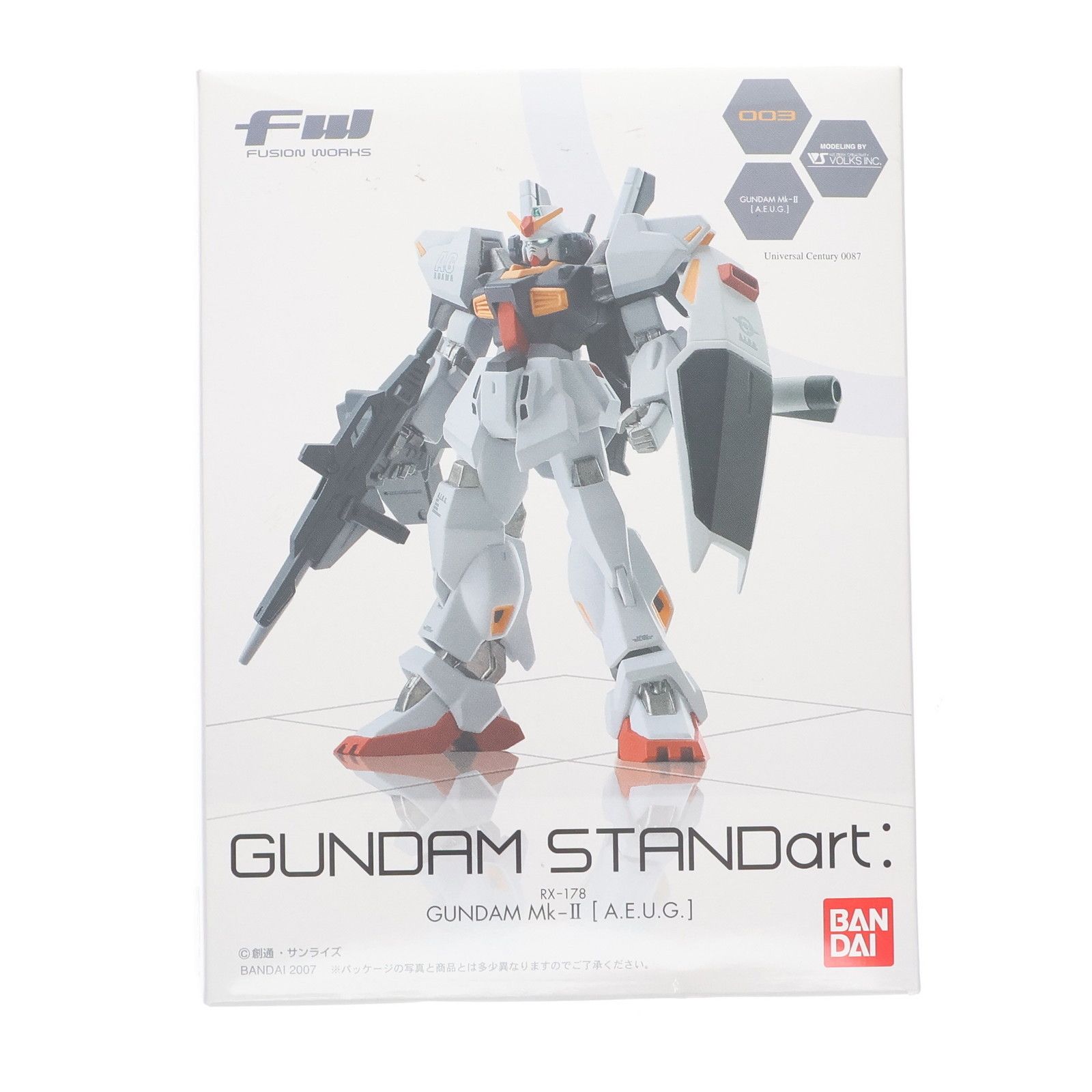 単品)(食玩) RX-178 ガンダムMk-II(エゥーゴ) FW GUNDAM STANDart:1