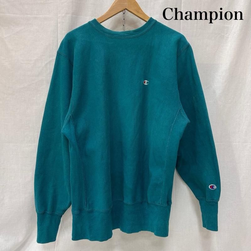 チャンピオン リバースウィーブ 90 s Cロゴ スウェット ワンポイントロゴ Lサイズ メンズ L ISItems 古着