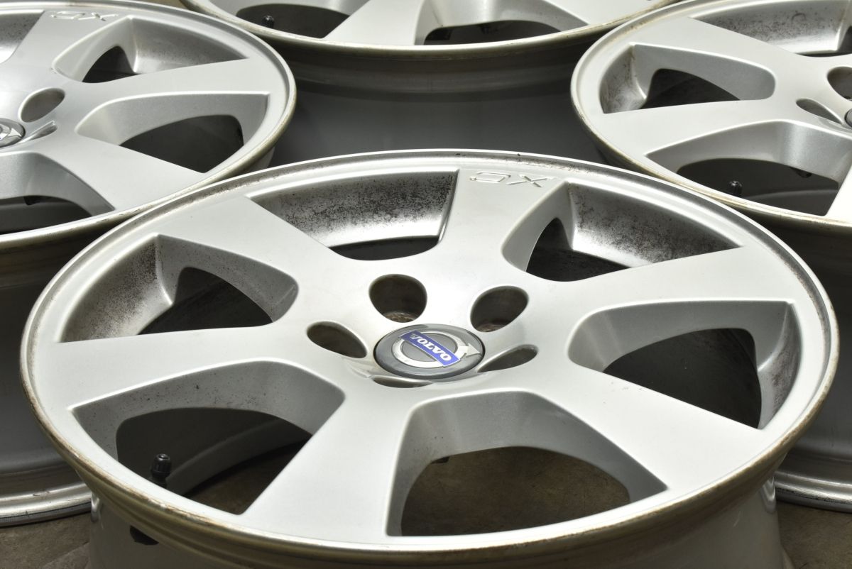 程度良好 ボルボ VOLVO XC 60 17 in 7 5 J 55 4本 Segin 品番 S 40 V 50 60クロスカントリー スタッドレス用