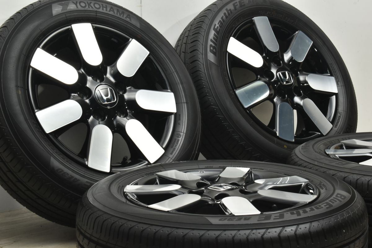 新車外し ホンダ GT 7 フリード AIR EX 15 in 6 J 50 PCD 114 3 ヨコハマ ブルーアースFE AE 30 185 65 R 25年製 納車外し