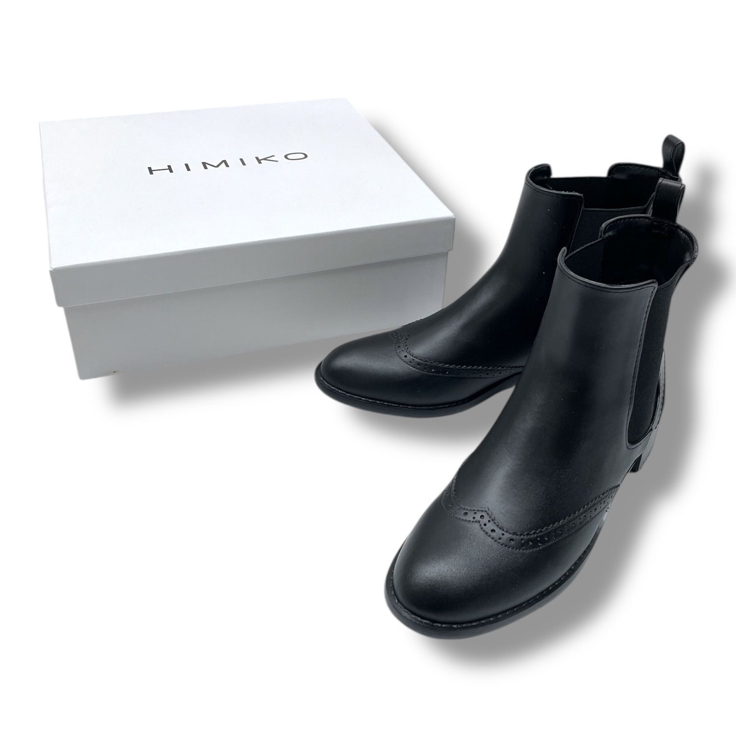 箱付き HIMIKO 卑弥呼 ヒミコ 完全防水タイプ レインブーツ サイドゴア